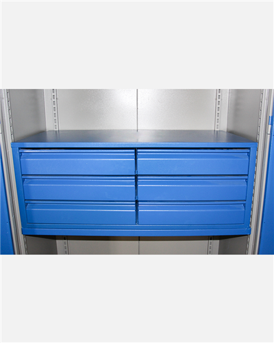 6 Telescopic Drawers in Tool Cabinet