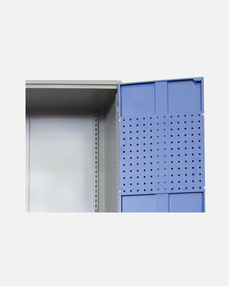 Perforated Panel on The Door of Tool Cabinet