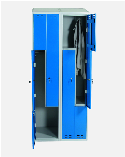 Clothing Cabinet, Blue/Grey 4 d/Z-Model