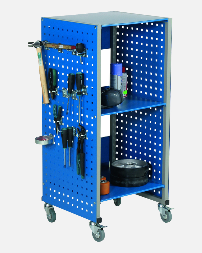 Perforated Trolley, Excluding Desk