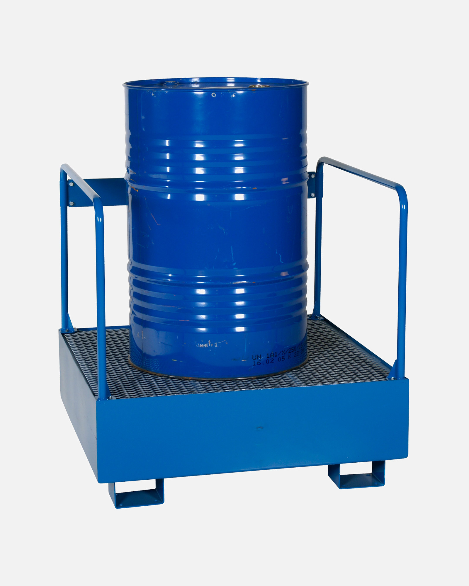 1 Drum Standing With Safety Railing