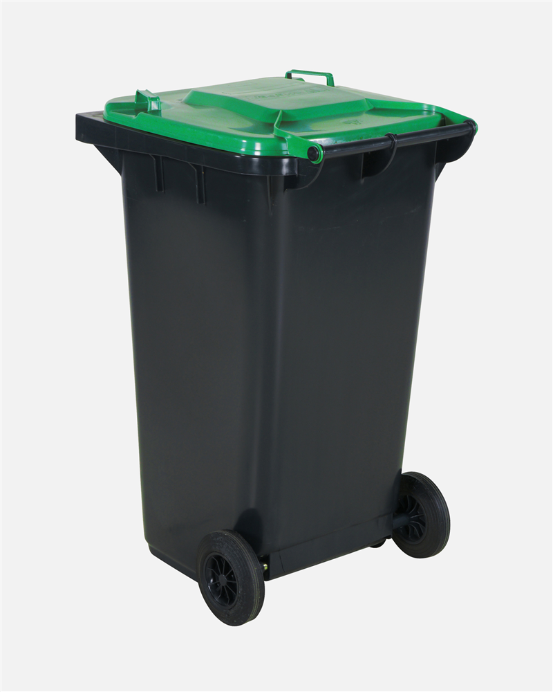 Thùng Rác 240 Lít Nắp Xanh Lá