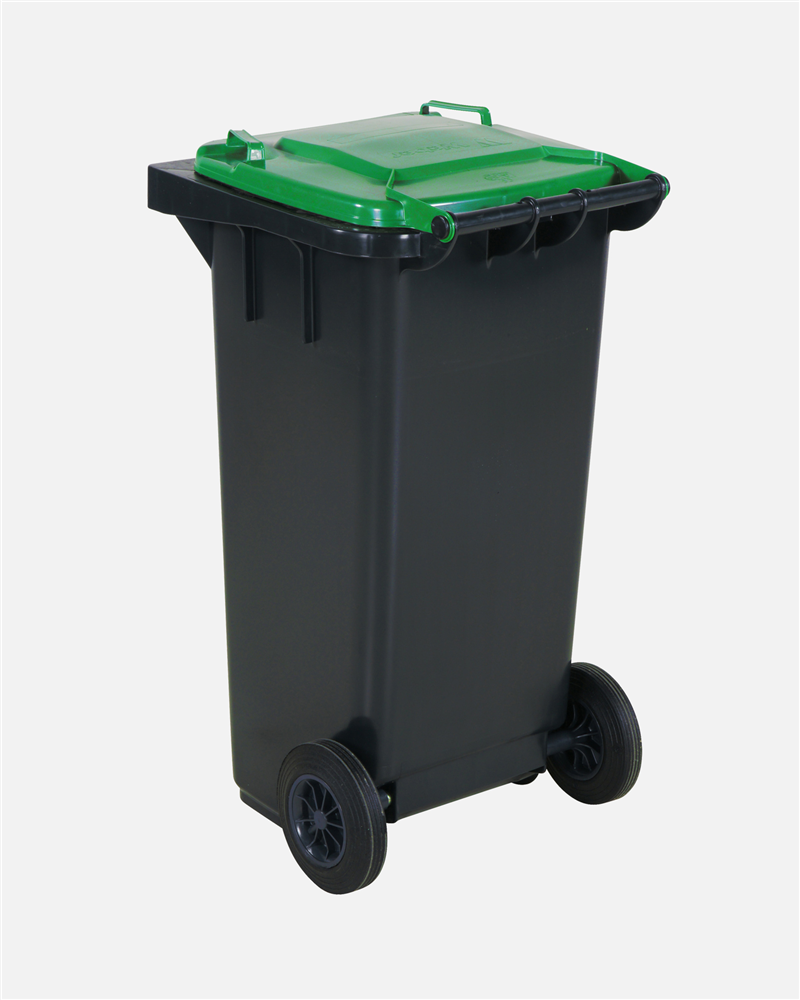 Thùng Rác 120 Lít Nắp Xanh