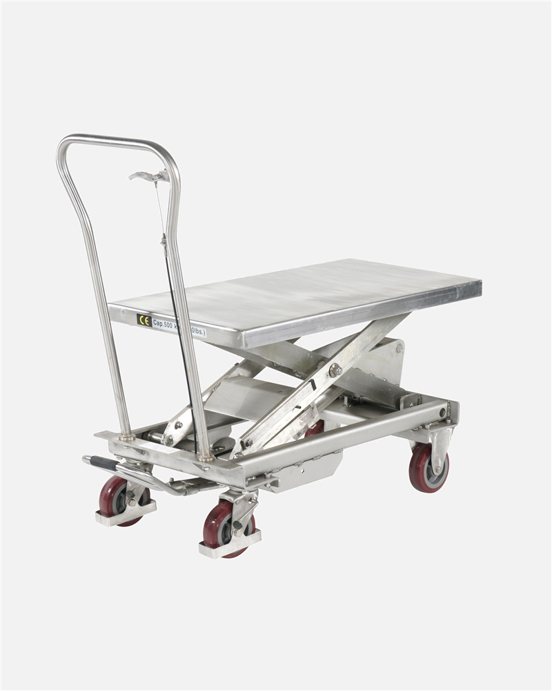 Bàn Nâng Thuỷ Lực Inox BSS50 500kg