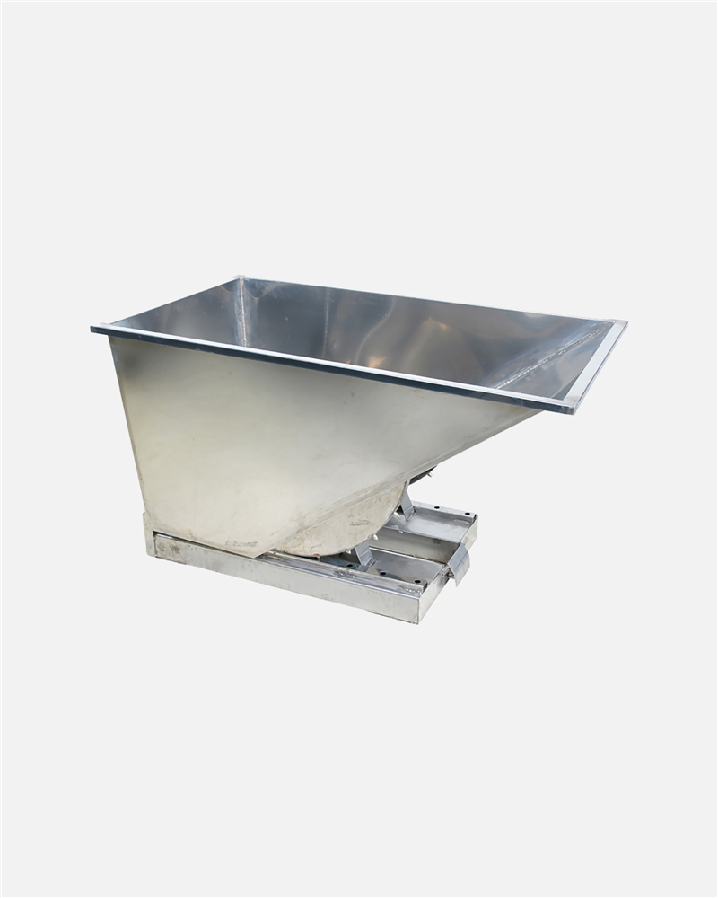 Thùng Rác Công Nghiệp Nghiêng 300Lít Inox 304 TS30