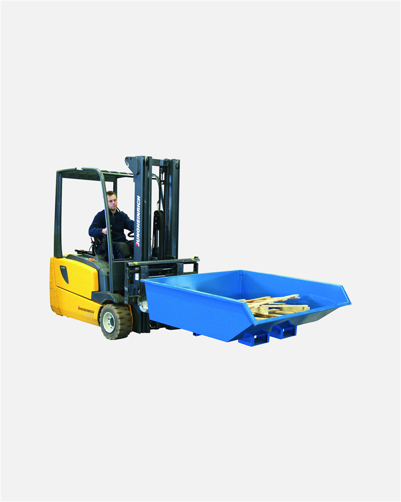 Thùng Rác Công Nghiệp Thấp 550Lít TLB55