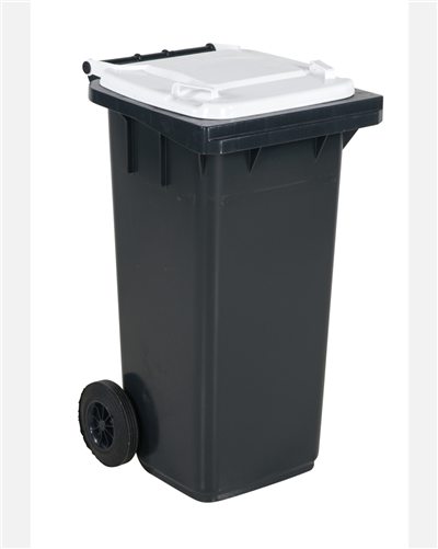 Thùng Rác 120 Lít Nắp Trắng